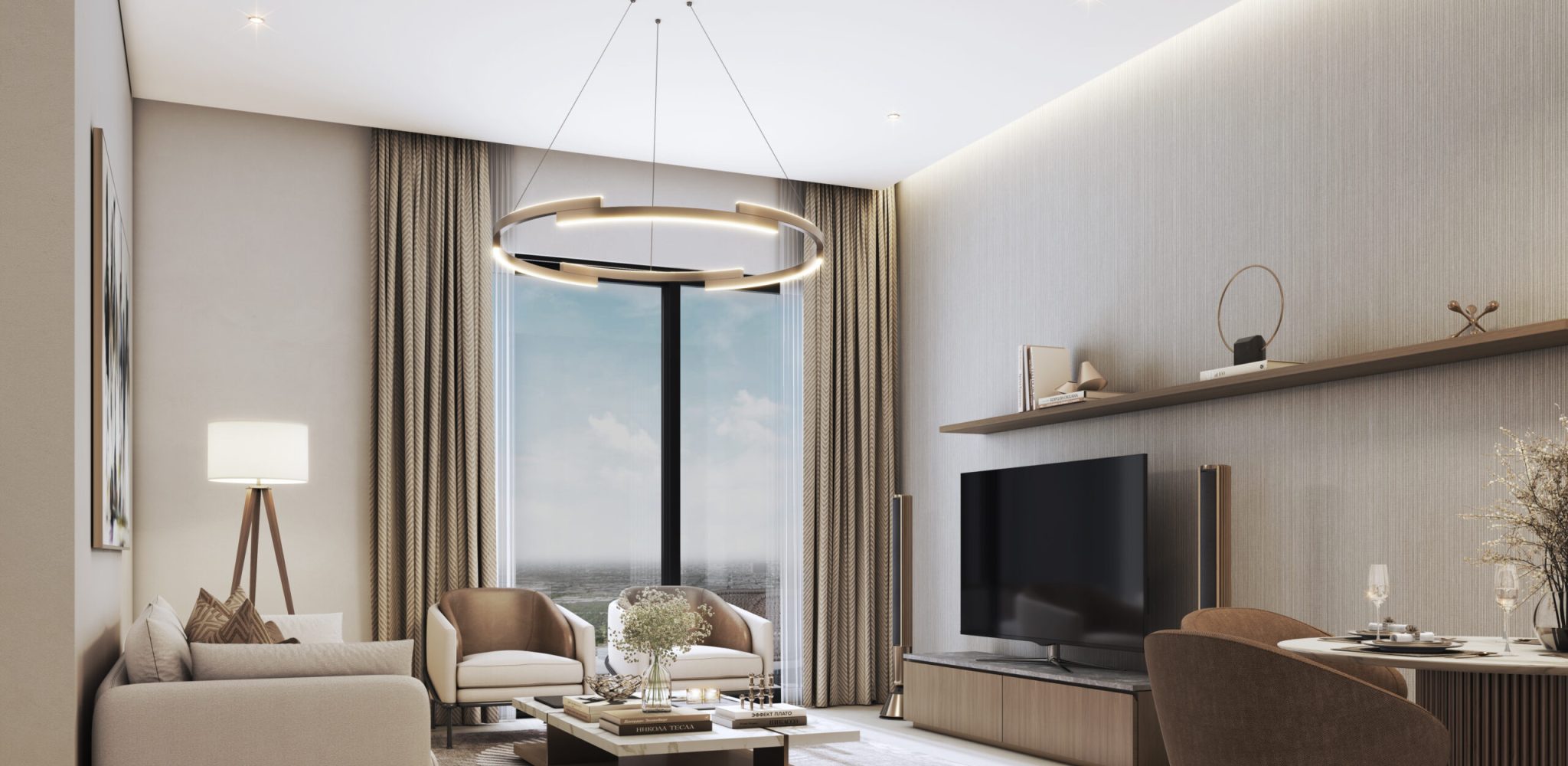 I_2 Bed Type Lux-Living Dining
