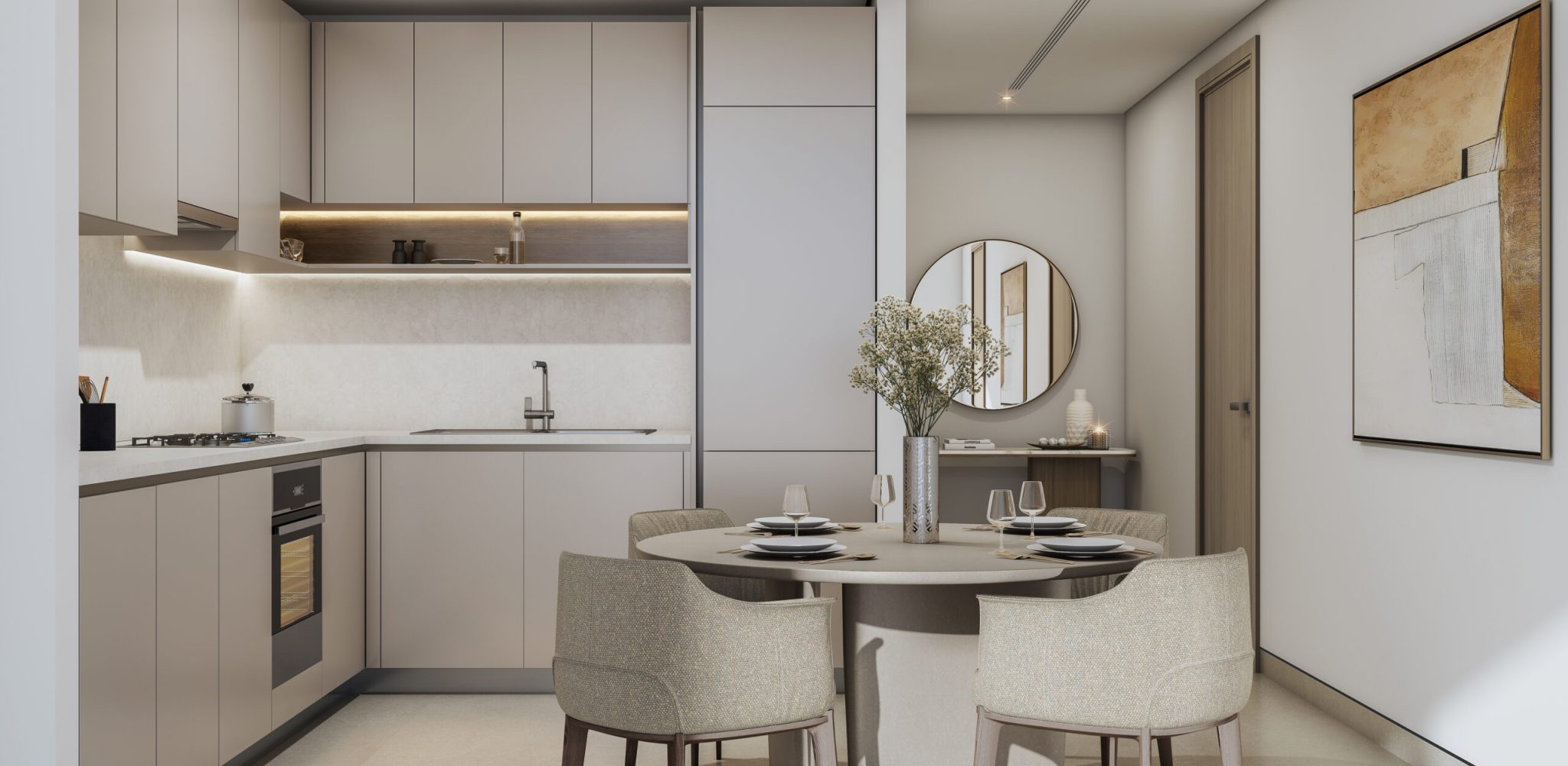 I_Kitchen_1 Bed Type Lux